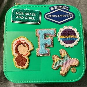 Bundle of patches - travel case in background not included